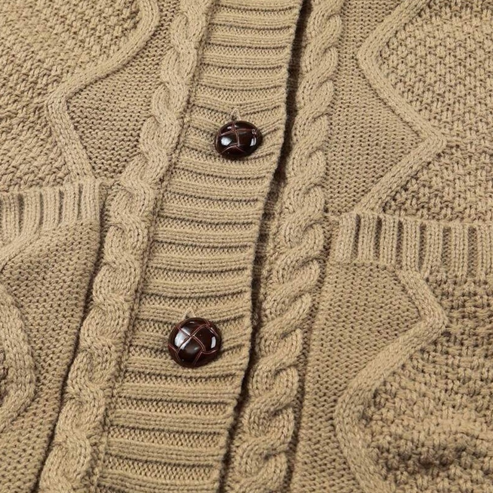 Pink Sherpa Knit Hooded Cardigan Front Pockets Long Sleeves Hip Length - Picture 11 of 17